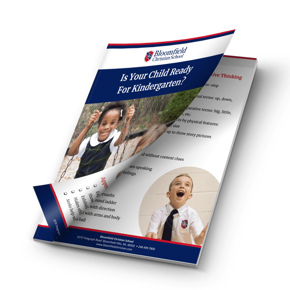 Kindergarten Readiness Checklist